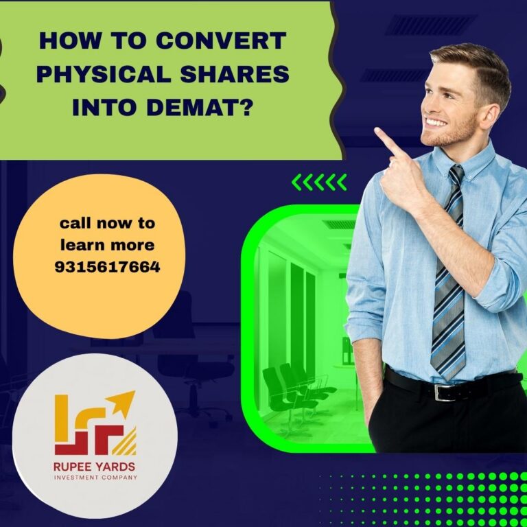 how to convert physical shares into demat